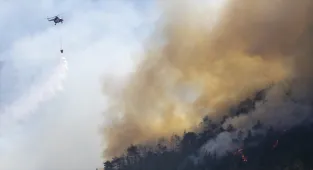 GÜNCELLEME - Karabük'ün Safranbolu ilçesindeki orman yangınına 4. gününde müdahale sürüyor