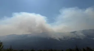 GÜNCELLEME - Sakarya'dan Bilecik tarafına sıçrayan orman yangınına müdahale sürüyor