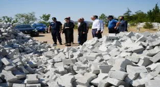 Kaymakam Bozkır'dan Karaahmetli köyüne ziyaret
