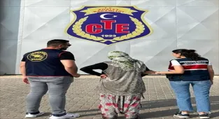 Kırşehir'de, 4 ilde 14 ayrı suç kaydı bulunan hükümlü yakalandı