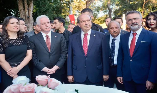 KKTC Cumhurbaşkanı Tatar, İstanbul'da Barış ve Özgürlük Bayramı'nın 51. yıl dönümü resepsiyonunda konuştu: