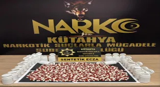Kütahya'da uyuşturucu operasyonunda yakalanan 4 zanlı tutuklandı