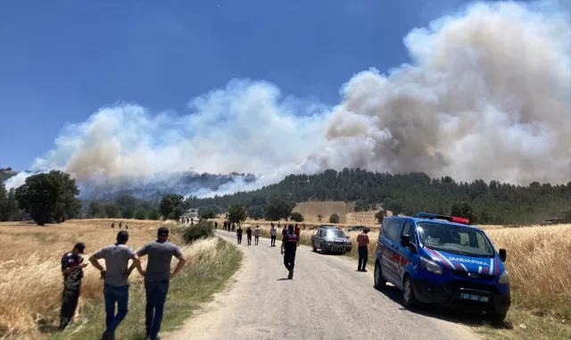 Kütahya'daki orman yangını kontrol altına alındı