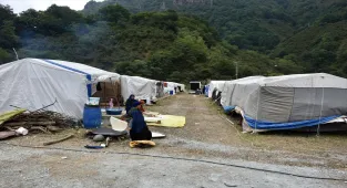 Mevsimlik tarım işçileri fındık hasadı için Ordu'ya gelmeye başladı