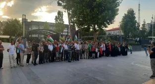 Niğde'de İsrail'in Gazze'ye yönelik saldırıları protesto edildi