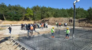 Samsun'da şehit polisin ismini yaşatacak trafik amirliği binasının temeli atıldı