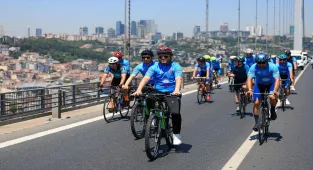Şehit Ömer Halisdemir Bisiklet Turu İstanbul'dan başladı