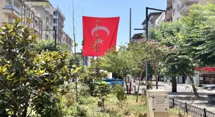 Siirt'te kamu binalarına ve caddelere Terörsüz Türkiyeye destek için Türk bayrakları asıldı