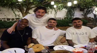 Trabzonspor, yemekte bir araya geldi