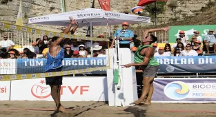 Uluslararası Pro Beach Voleybol Turnuvası'nın Sinop etabı sona erdi