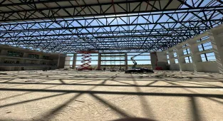 Ankara'nın modern cimnastik salonu yeni yılda faaliyete geçecek