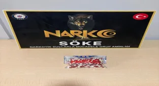 Aydın'da uyuşturucuyla yakalanan 2 şüpheli tutuklandı