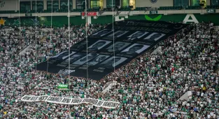 Bursaspor ile Eskişehirspor doğa için dostluk maçı yaptı