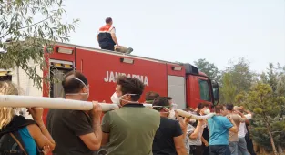 ÇOMÜ Rektörlüğünden Çanakkale'deki orman yangınına ilişkin açıklama: