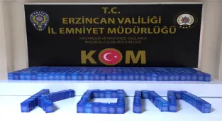 Erzincan'da kaçakçılık operasyonunda 2 zanlı yakalandı