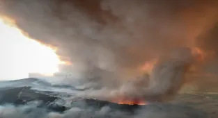 GÜNCELLEME 2 - Çanakkale Gelibolu'da ormanlık alandaki yangına müdahale 2. gününde sürüyor