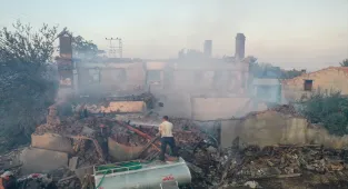 GÜNCELLEME - Çanakkale'nin Bayramiç ilçesinde çıkan orman yangınına müdahale 2. gününde sürüyor