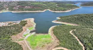 İstanbul'un barajlarındaki su seviyesi yüzde 48,3'e düştü 