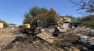 İzmir'de barakada çıkan yangında 34 küçükbaş hayvan telef oldu