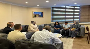 Milli Eğitim, Kültür, Gençlik ve Spor Komisyonu Başkanı Gürcan, orman yangını şehidinin ailesiyle görüştü