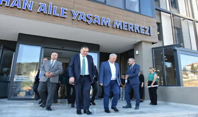 Nallıhan'da yapımı tamamlanan tesislerin açılışı gerçekleştirildi