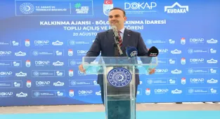 Sanayi ve Teknoloji Bakanı Kacır, Bayburt'ta açılış ve imza töreninde konuştu: