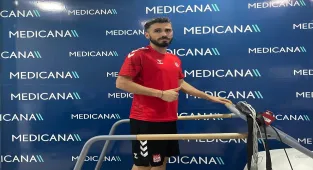 Sivasspor'un yeni transferi Valon Ethemi sağlık kontrolünden geçti