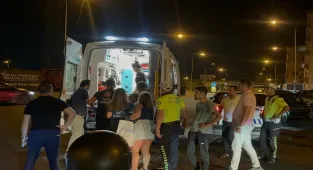 Tekirdağ'da otomobilin yaya geçidinde çarptığı kadın ağır yaralandı