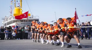 TEKNOFEST Mavi Vatanda Halat Çekme Yarışması düzenlendi