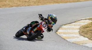 Türkiye Süpermoto Şampiyonası'nın 3. ayağı Uşak'ta yapıldı