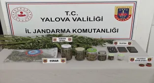 Yalova'da uyuşturucu operasyonunda 3 şüpheli yakalandı