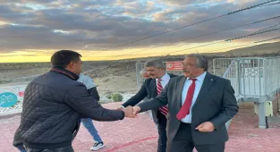 Avanos Belediye Başkanı Sarıtaş, İncesu Zipline Adrenalin Merkezi'ni inceledi