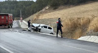 Bolu'da zincirleme trafik kazasında 10 kişi yaralandı