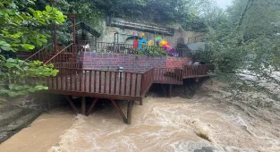 GÜNCELLEME 2 - Giresun'da etkili olan sağanak hayatı olumsuz etkiledi
