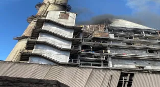 GÜNCELLEME - Kangal Termik Santrali'nde çıkan yangın kontrol altına alındı