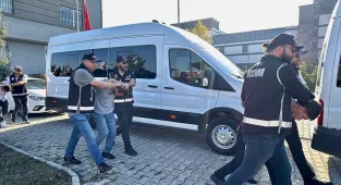 GÜNCELLEME - Kocaeli merkezli suç örgütü operasyonunda yakalanan 7 şüpheli tutuklandı