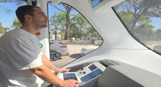 İspanya'da toplu ulaşımda ilk sürücüsüz elektrikli otobüs denemesi Madrid'de başladı