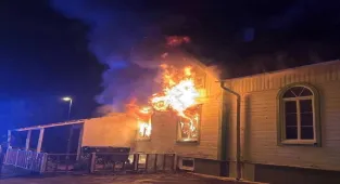 İsveç'te bir camide çıkan yangında kundaklama şüphesi