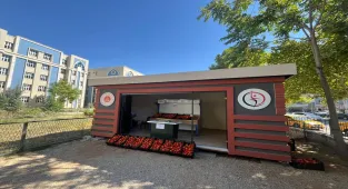 Kırşehir'de hükümlülerin ürettiği sebzelerin satışı yapılıyor