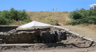 Komana Pontika Antik Kenti'nde bu sezonun kazı çalışmaları tamamlandı