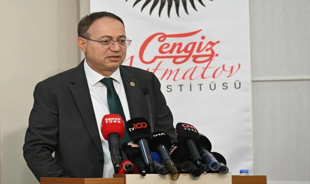 MHP'de ortak Türk alfabesi ile hazırlanan Cengiz Aytmatov'un eseri Cemilenin tanıtımı yapıldı
