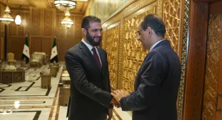 MİT Başkanı Kalın, Şam'da Suriye Cumhurbaşkanı Şara ile görüştü