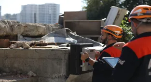 Samsun'da deprem tatbikatı yapıldı