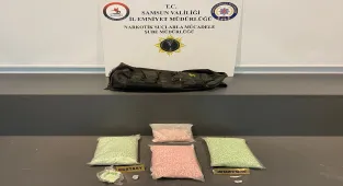 Samsun'daki uyuşturucu operasyonunda 3 kişi yakalandı