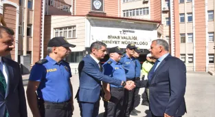 Sivas Emniyet Müdürü Alaağaçlı göreve başladı 