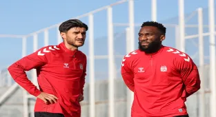 Sivasspor, Sarıyerspor maçı hazırlıklarını sürdürdü 