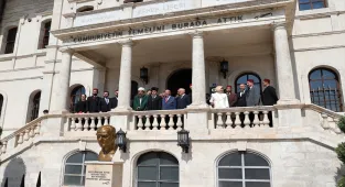 TBMM Başkanvekili Bekir Bozdağ, Sivas Kongresi'nin temsili canlandırılmasını izledi
