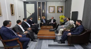 AK Parti Yerel Yönetimler Başkan Yardımcısı Görçeker, Başkan Özdoğan'ı ziyaret etti