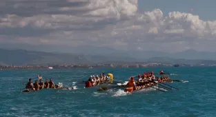 Avrupa Deniz Küreği ve Sahil Sürat Şampiyonası, Antalya'da başladı