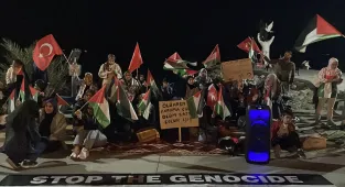 Aydın'dan Küresel Sumud Filosu'na destek